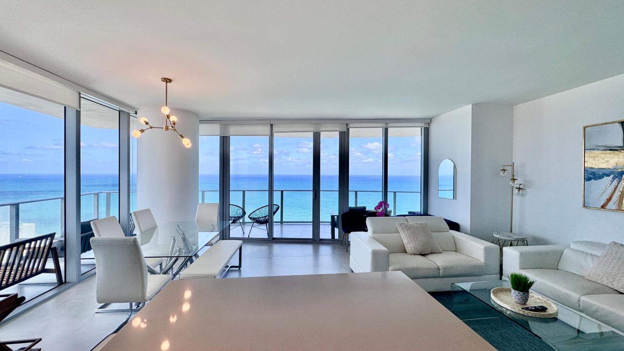 Dreamy Beachside Living - Direct Oceanview 2Br 2Ba For The Perfect Escape Hollywood Exteriör bild